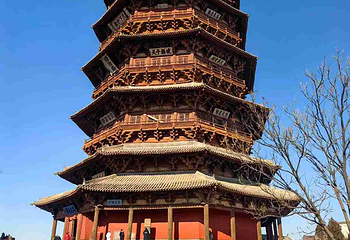 应县木塔景区第 151 张图片