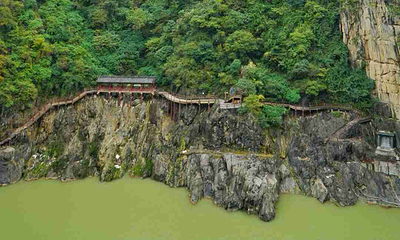 汉中石门栈道风景区第 13 张图片
