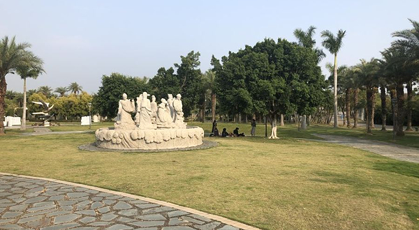 厦门园林博览苑-八仙过海雕塑