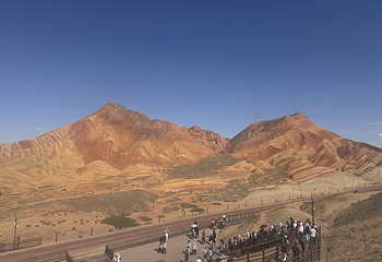 张掖七彩丹霞旅游景区第 367 张图片