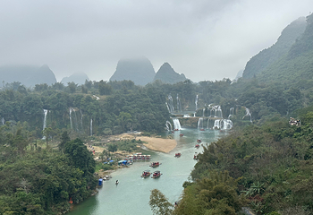 德天跨国瀑布景区第 82 张图片