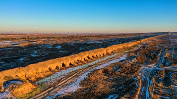 定边三五九旅窑洞遗址