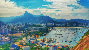 Station of Santa Teresa trams