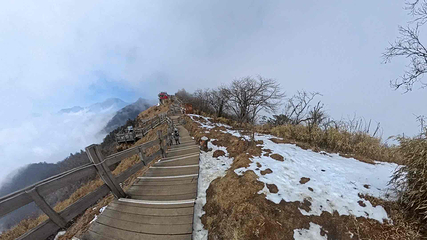西岭雪山（滑雪场景区）第 45 张图片