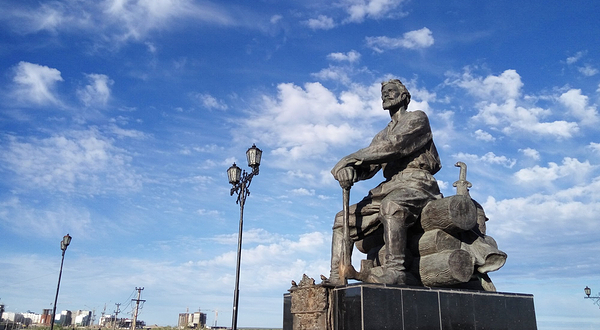 Monument to Petr Beketov