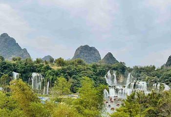 德天跨国瀑布景区第 32 张图片