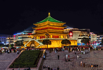 西安钟楼第 37 张图片