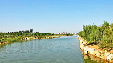 冠县清泉河生态风景区第 1 张图片