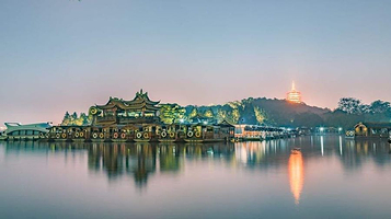 杭州西湖风景名胜区-闸口白塔