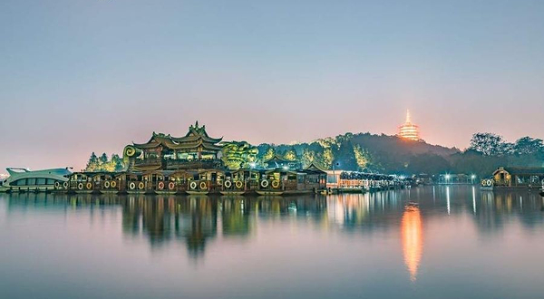 杭州西湖风景名胜区-闸口白塔