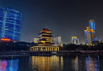 邕江夜游第 14 张图片