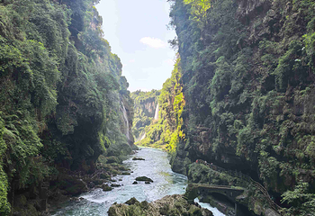 马岭河峡谷景区第 47 张图片