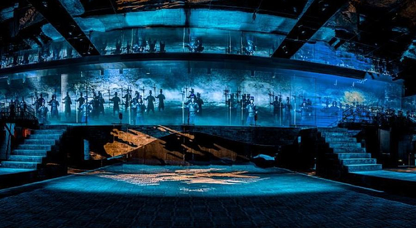 山海关古城景区-长城剧场