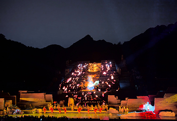 《中华泰山·封禅大典》实景演出第 49 张图片