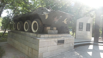 Monument to Toktogul Satylganov
