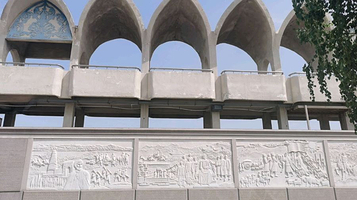 乌鲁木齐市水上乐园-浮雕长廊