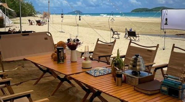 石梅湾帐篷露营基地