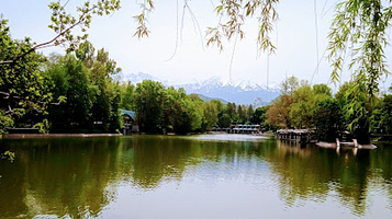 Central Park Pond Beach