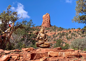Amitabha Stupa and Peace Park