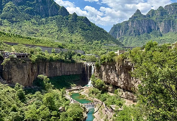 天脊山自然风景区第 4 张图片
