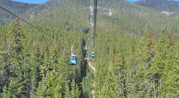 班夫硫磺山缆车