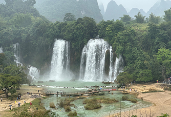 德天跨国瀑布景区第 49 张图片