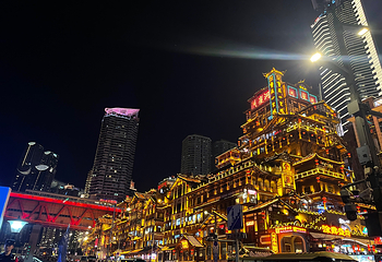 洪崖洞民俗风貌区第 110 张图片