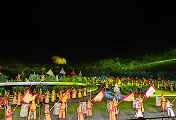 《鼎盛王朝·康熙大典》实景演出第 78 张图片
