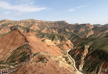 兰州水墨丹霞旅游景区第 84 张图片