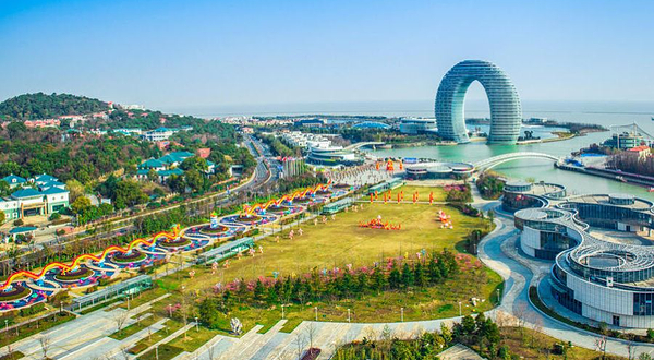 湖州黄金湖岸景区