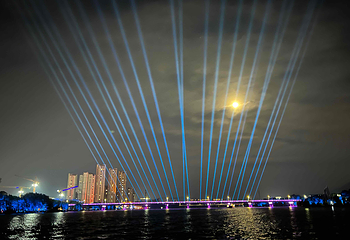 始丰湖夜游第 15 张图片