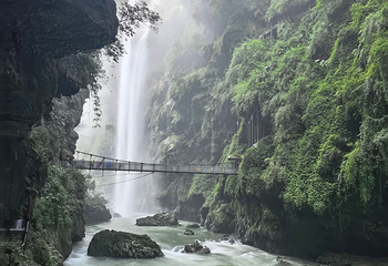 马岭河峡谷景区第 85 张图片