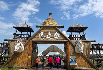 呼伦贝尔大草原巴尔虎蒙古部落民俗旅游度假景区第 33 张图片