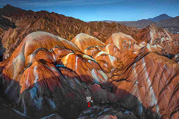 张掖七彩丹霞旅游景区第 31 张图片