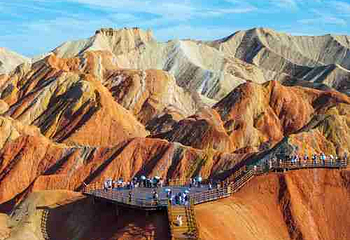 张掖七彩丹霞旅游景区第 498 张图片