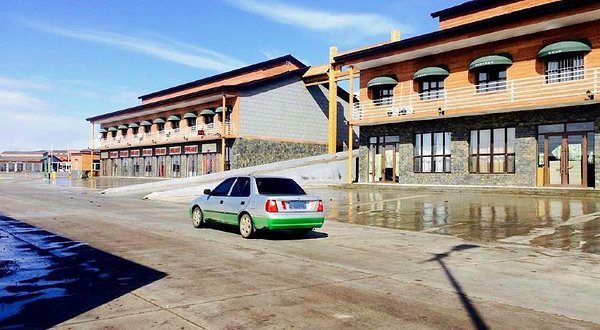 额尔古纳湿地冰泉小镇