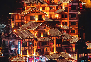 洪崖洞民俗风貌区第 128 张图片