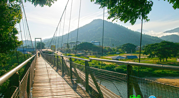 Tamparuli Suspension Bridge