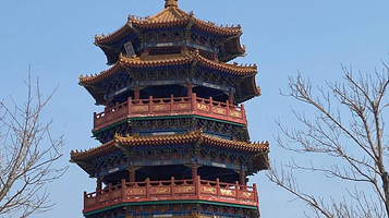 锦州笔架山风景区-长廊