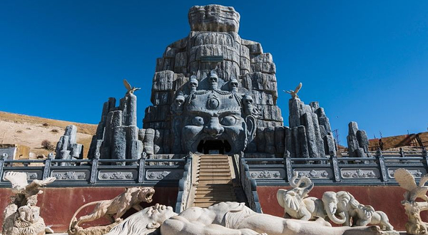 松赞林景区-天葬台