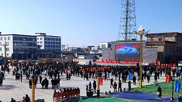 兰州新区秦王川文化广场