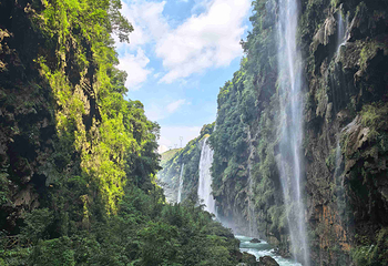 马岭河峡谷景区第 17 张图片