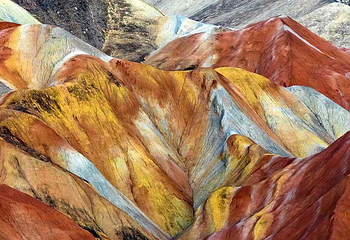 张掖七彩丹霞旅游景区第 123 张图片