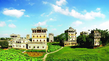 开平碉楼与村落-开平花水寨