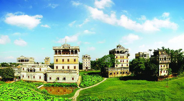 开平碉楼与村落-开平花水寨