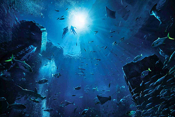 迪拜“失落的世界”水族馆第 19 张图片