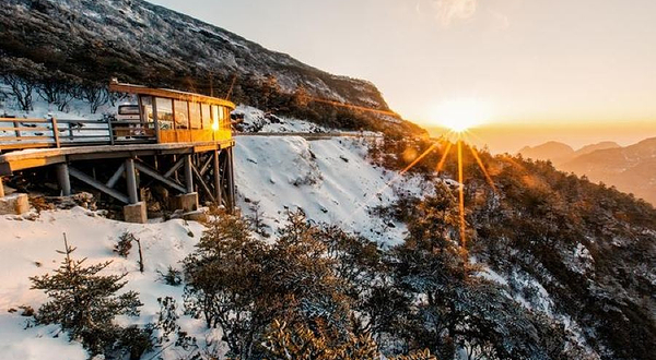 轿子山风景区-观景台