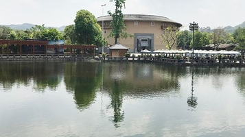 洛带古镇景区-鸳鸯湖