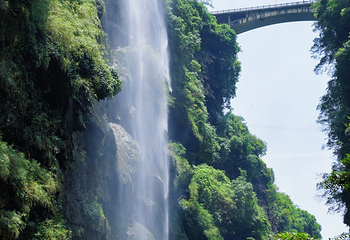 马岭河峡谷景区第 45 张图片