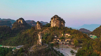 兴文石海洞乡旅游区-悬棺第 1 张图片